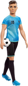 Barbie- Ken Calciatore Bambola Giocattolo per Bambini 3+ Anni, FXP02