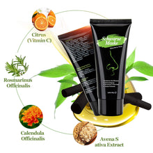 Carica l&#39;immagine nel visualizzatore di Gallery, Black Mask Peel Off, Maschera Nera Punti Neri, Viso Nero - Ilgrandebazar