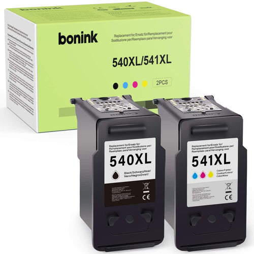 JARBO - BONINK 540 541 Cartucce Compatibili Canon PG-540 XL CL-541 1 Nero,1 colore