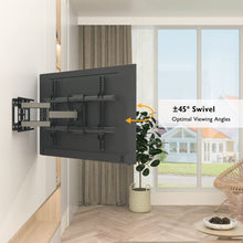 Carica l&#39;immagine nel visualizzatore di Gallery, BONTEC Supporto da Parete per TV da LED LCD 32-85 pollici, Staffa TV con Movimento Inclinabile ed Estendibile, Supporto TV per Muro Staffa Ultra Resistente a 60kg, Max VESA 600x400mm