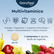 Carica l'immagine nel visualizzatore di Gallery, Multivitaminico e Multiminerale, 450 Compresse (Scorta Formato Famiglia per 1+ Anno), Vitamine e Minerali Complex con Vitamine A,B,C,D3,E, Calcio, Zinco, Selenio, Integratore Multivitaminico Completo 450 Unità (Confezione da 1)