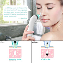 Carica l&#39;immagine nel visualizzatore di Gallery, Aspiratore Punti Neri, Pulitore dei Pori – Estrattore Elettrico di Punti neri e Acne, modello USB con Upgrade 2020 con 5 velocità di aspirazione regolabili e 4 testine di ricambio