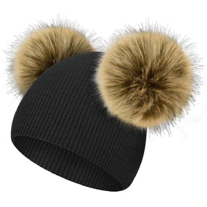 heekpek Cappello Neonato con PON 0-3 Anni Berretto A Maglia Bambino... - Ilgrandebazar
