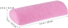 Carica l'immagine nel visualizzatore di Gallery, Frcolor morbido nail art Cushion Pillow Salon Hand Holder nail ARM rest manicure Accessories Tool Pink