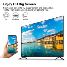 Carica l&#39;immagine nel visualizzatore di Gallery, EZCast Wireless WiFi Display Dongle HDMI 5GHz + 2,4GHz Adattatore 4K... - Ilgrandebazar