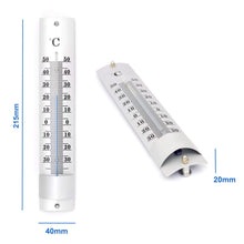 Carica l&#39;immagine nel visualizzatore di Gallery, Lantelme 6185 - Set di 2 termometri in alluminio, analogici, per argento - Ilgrandebazar