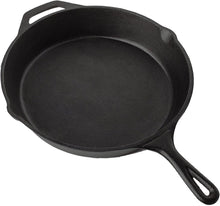 Carica l&#39;immagine nel visualizzatore di Gallery, Ghisa Padella Rotonda con Manico 30.5 cm - di (12 Inches), Nero - Ilgrandebazar