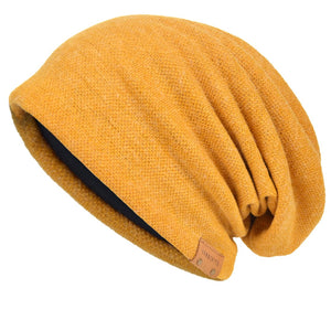 VECRY Uomo Berretti in Maglia Cappellini Skull Cotton Slouch Beanie...
