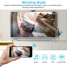 Carica l&#39;immagine nel visualizzatore di Gallery, Chromecast, WiFi Display Dongle 4K 1080P HDMI 5G/2.4G Mini nero - Ilgrandebazar
