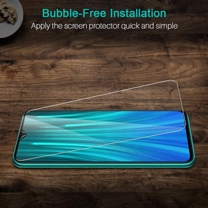 LK Pellicola Protettiva per Xiaomi Redmi Note 8 PRO Vetro Temperato,[3-Pezzi] [9H Durezza] Protezione Schermo Screen Protector [Strumento per Una Facile Installazione] [Alta Trasparente]
