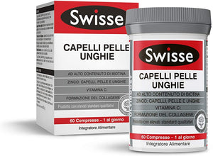 Swisse Capelli Pelle Unghie Integratore Alimentare 60 Compresse