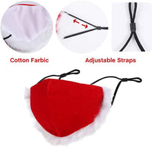 Carica l'immagine nel visualizzatore di Gallery, Toyssa Cappello Babbo Natale Rosso Cappello Natale con Pompon Cappelli di Natale in Peluche per Festa di Natale Decorazione Accessori per Bambino e Adulto Unisex