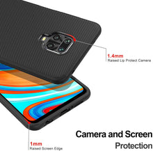 Carica l&#39;immagine nel visualizzatore di Gallery, iBetter per Xiaomi Redmi Note 9S /Xiaomi Redmi Note 9 PRO Cover, Ultra Sottile di Gomma, Custodia Protettiva Antiurto,per la Xiaomi Redmi Note 9S /Xiaomi Redmi Note 9 PRO Smartphone.(Nero)