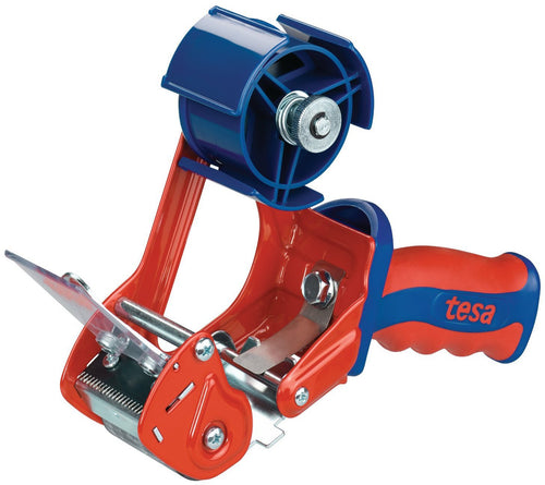 Tesa 06400-00001-02 Tesapack Dispenser Comfort 1 x 66m x 50mm, Blue, Orange - Ilgrandebazar