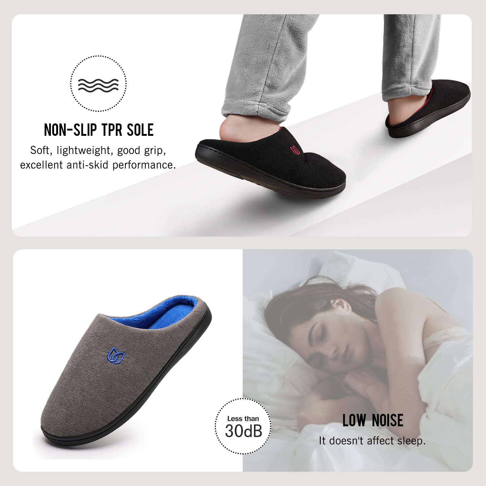 Pantofole discount uomo peluche