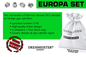 Drehmeister - Adattatore per bombole del Gas Europa l'estrazione -... - Ilgrandebazar