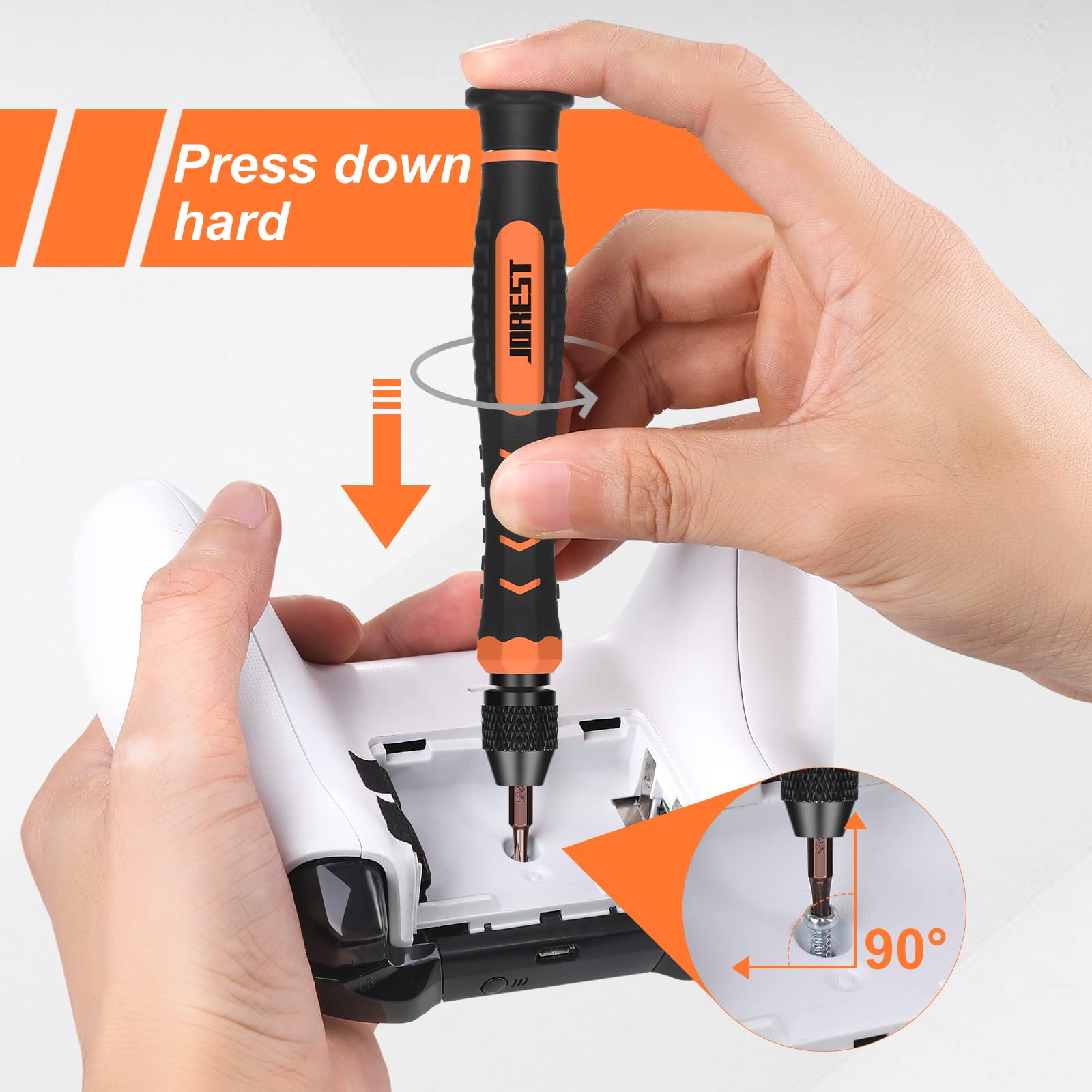 Kit Cacciaviti Precisione 38 Pezzi - Per IPhone, IPad, PC, Console, Con Punte Torx, Triwing - Foto 3