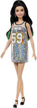 Carica l&#39;immagine nel visualizzatore di Gallery, Barbie- Fashionistas Bambola con Vestito Argento Glitter, FXL50