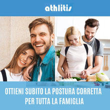 Carica l&#39;immagine nel visualizzatore di Gallery, Correttore Postura Uomo Donna, DISP. MEDICO CE, Fascia Posturale Traspirante Regolabile, Supporto per Schiena Dritta e Raddrizza Spalle, Elastica ed E-Book