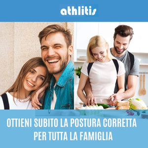 Correttore Postura Uomo Donna, DISP. MEDICO CE, Fascia Posturale Traspirante Regolabile, Supporto per Schiena Dritta e Raddrizza Spalle, Elastica ed E-Book