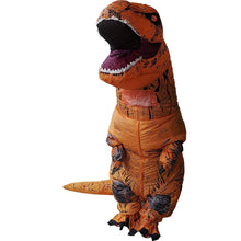 Carica l'immagine nel visualizzatore di Gallery, Ohlees T-Rex Costume dinosauro gonfiabile Costumi di Halloween per... - Ilgrandebazar