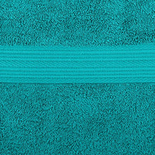 Carica l&#39;immagine nel visualizzatore di Gallery, AmazonBasics - Set di 2 asciugamani da bagno che non Verde Turchese - Ilgrandebazar