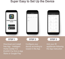 Carica l&#39;immagine nel visualizzatore di Gallery, Broadlink Smart Home Hub, RM Mini3 Telecomando universale WiFi intelligente IR (a infrarossi), telecomando a infrarossi unico per tutti - Nero