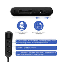 Carica l&#39;immagine nel visualizzatore di Gallery, Mini Spia Registratore Vocale H+Y con Attivazione Vocale, Memoria 8 GB, 8 GB - Ilgrandebazar