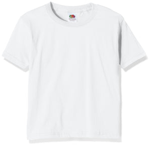 Fruit of the Loom Sofspun T-Shirt, Deep Navy, 12-13 Anni da Bambino, Unisex - Ilgrandebazar