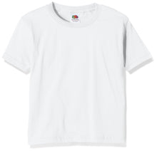 Carica l&#39;immagine nel visualizzatore di Gallery, Fruit of the Loom Sofspun T-Shirt, Deep Navy, 12-13 Anni da Bambino, Unisex - Ilgrandebazar