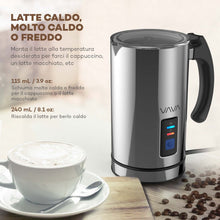 Carica l&#39;immagine nel visualizzatore di Gallery, VAVA IT VA-EB008 Montalatte Elettrico Schiumatore Acciaio Inox caffè Argento - Ilgrandebazar