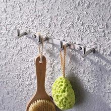 Carica l'immagine nel visualizzatore di Gallery, IMIEE Appendiabiti a Parete con 4 Ganci Portasciugamani Bagno 4 Ganci-22.5cm - Ilgrandebazar