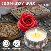 Carica l&#39;immagine nel visualizzatore di Gallery, SPECOOL Regali di San Valentino per lei,Sapone Fiore Rosa Candela Set1 - Ilgrandebazar