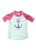 Carica l&#39;immagine nel visualizzatore di Gallery, Maglia Termica Manica corta bambina ANTI-UV Pineapple, 18 mesi. - Ilgrandebazar