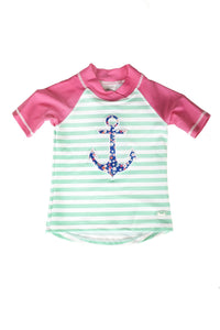 Maglia Termica Manica corta bambina ANTI-UV Pineapple, 18 mesi. - Ilgrandebazar
