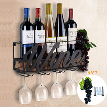 Carica l&#39;immagine nel visualizzatore di Gallery, Tinyuet Scatola per Vino da Parete | Portabottiglie e Vetro | Wine - Ilgrandebazar