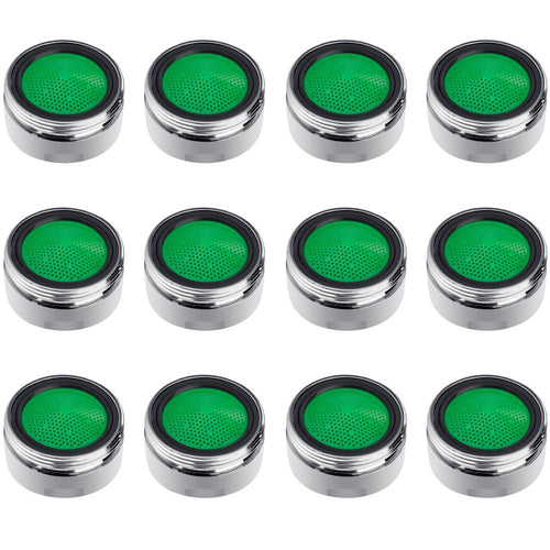 Rovtop 12 Pezzi Rompigetto M24 Rubinetto Maschio Universale 12 Pezzi, Bianco - Ilgrandebazar