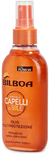 Carica l'immagine nel visualizzatore di Gallery, Bilboa Olio Solare Capelli con Filtro UV, Filtro Multiprotezione con Olio d'Argan, Protegge da Sabbia, Sale e Cloro, Districa e Illumina i Capelli, Rinforza, Nutre e Combatte Effetto Crespo, 150ml