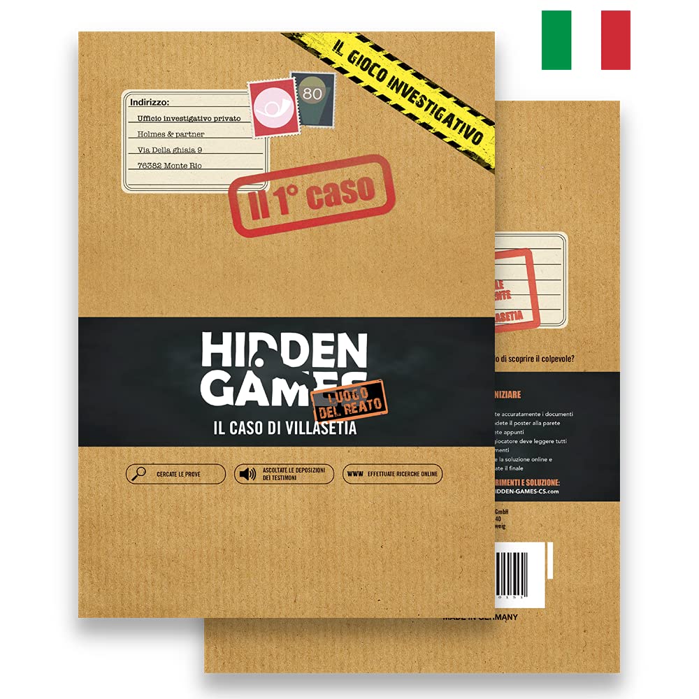 Hidden Games Luogo del Reato - il 1° caso - IL CASO DI VILLASETIA