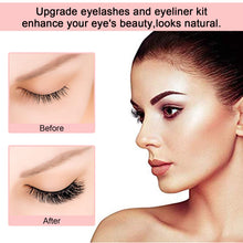 Carica l&#39;immagine nel visualizzatore di Gallery, Winpok Ciglia Magnetiche con Eyeliner Magnetico, magnetiche, Gold - Ilgrandebazar