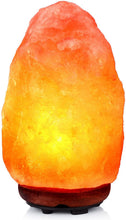 Carica l'immagine nel visualizzatore di Gallery, Lampada di sale dell'Himalaya 2-3 kg Lampada in cristallo ad aria purificata