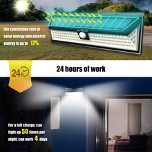 Carica l&#39;immagine nel visualizzatore di Gallery, Luce Solare Esterno AITECH Lampada 118 Led con Sensore 1 Pezzo - Ilgrandebazar