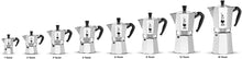 Carica l&#39;immagine nel visualizzatore di Gallery, Bialetti Moka Express Caffettiera in Alluminio, Argento, 6 Tazze