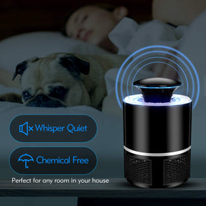 Lampada per uccidere le zanzare al coperto, bug Maybuy, zanzara, trappola per insetti - Luce UV, ventola, trappola anche i più piccoli insetti volanti