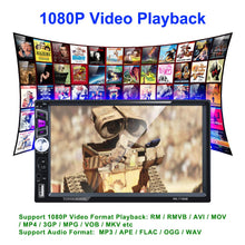 Carica l&#39;immagine nel visualizzatore di Gallery, TOYOUSONIC Autoradio 2 DIN Universale Touch Screen da 7 Pollici 1080P... - Ilgrandebazar