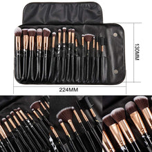 Carica l&#39;immagine nel visualizzatore di Gallery, Pennelli Make Up gee-rgeous 16 pz Magic marmo sintetico premium black - Ilgrandebazar