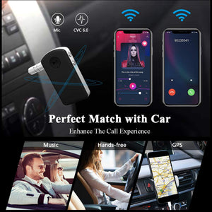 Ricevitore Bluetooth, TedGem Bluetooth Auto, Stereo Auto Aux... - Ilgrandebazar