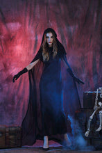 Carica l&#39;immagine nel visualizzatore di Gallery, LATH.PIN Vestito Vampiro Halloween Costume da Strega Vestiti con M, Nero - Ilgrandebazar