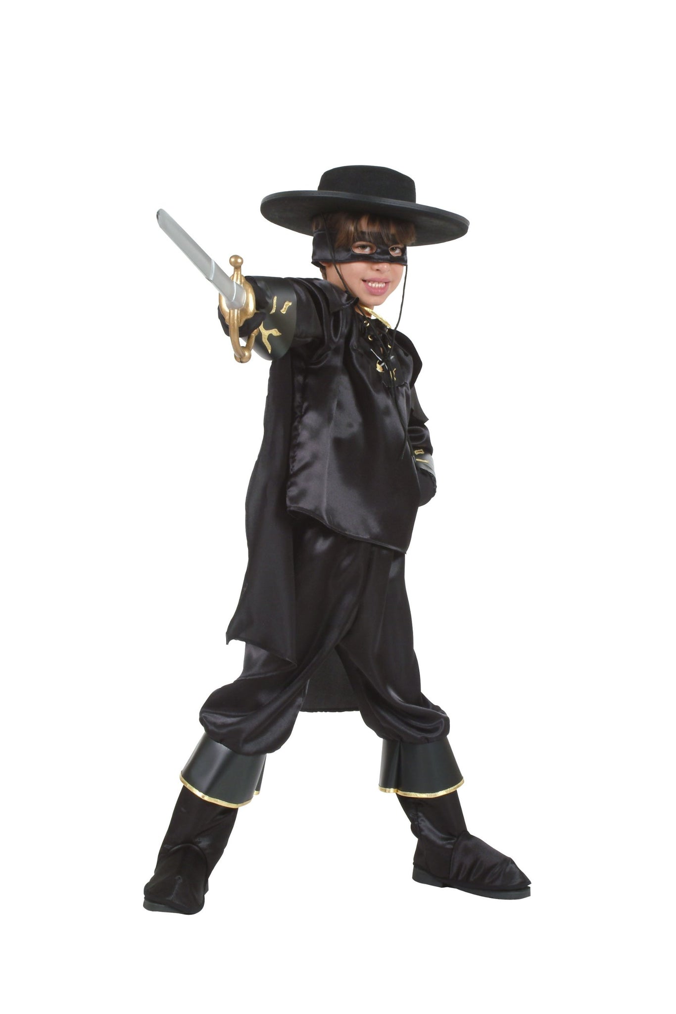 Cesar O858-005 - Costume da Zorro per Bambino, 5/7 Anni –