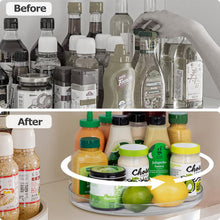 Carica l'immagine nel visualizzatore di Gallery, BillyBath Lazy Susan - Portaspezie girevole a 360° per spezie, portaspezie, senza fori, per organizer da cucina